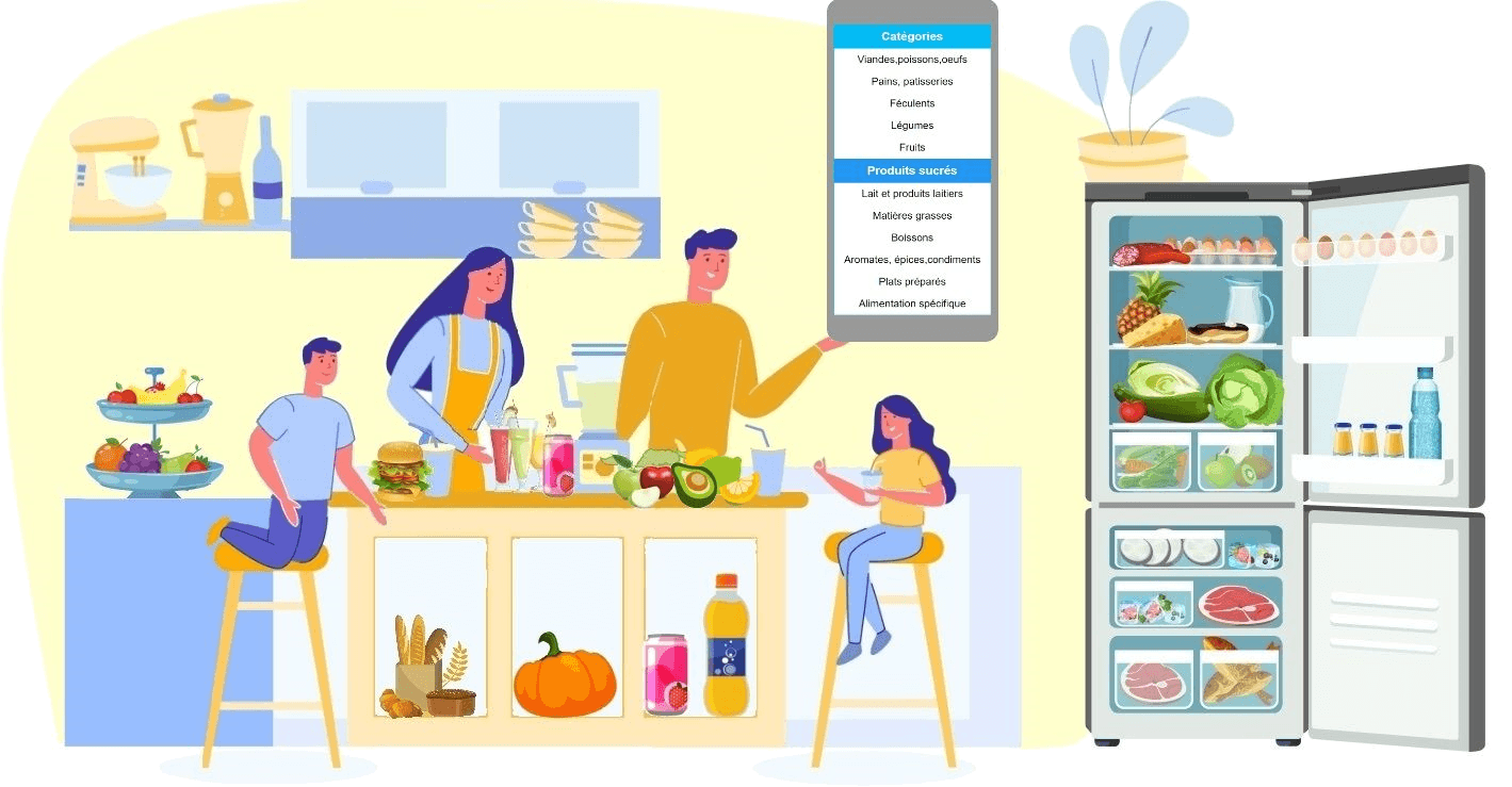 Recherche des apports alimentaires d'un aliment selon sa catégorie Recherche des apports alimentaires d'un aliment selon sa catégorie